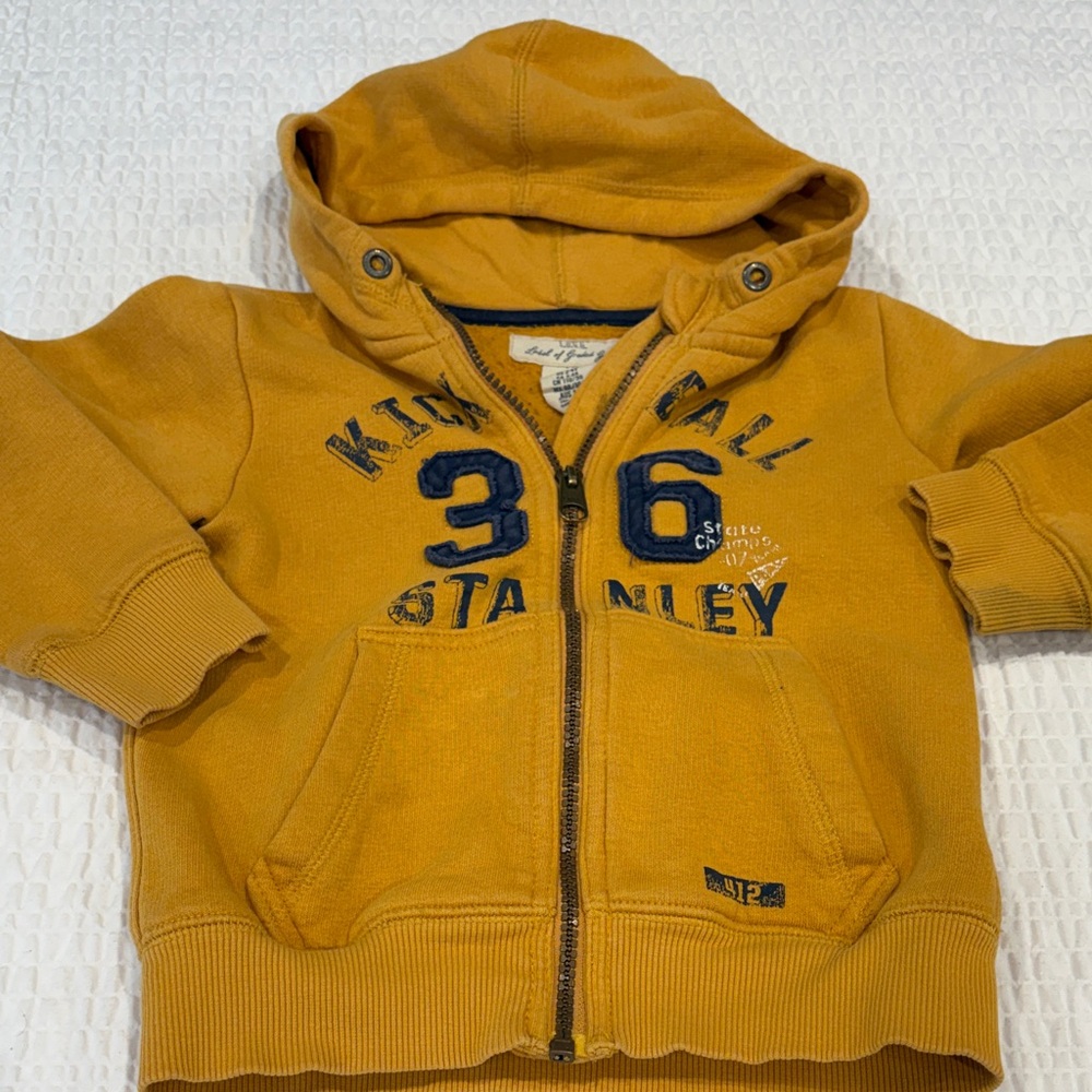 L.O.G.G.(H & M)  Mustard Hoodie for Kids